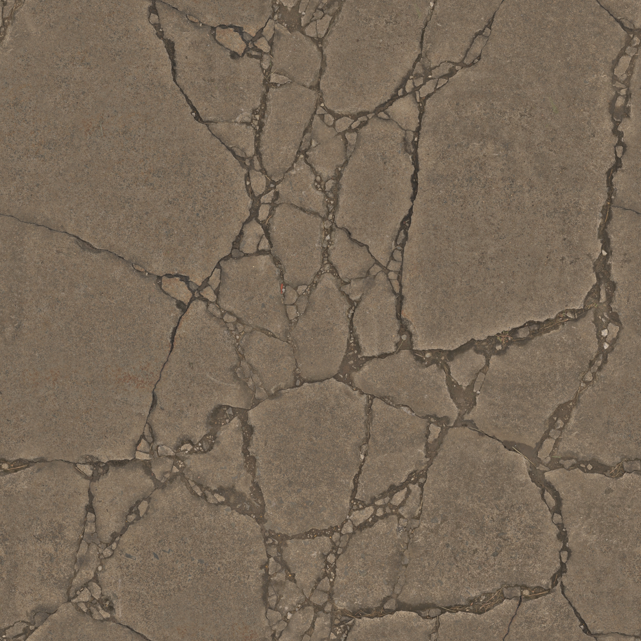 Cracked Concrete