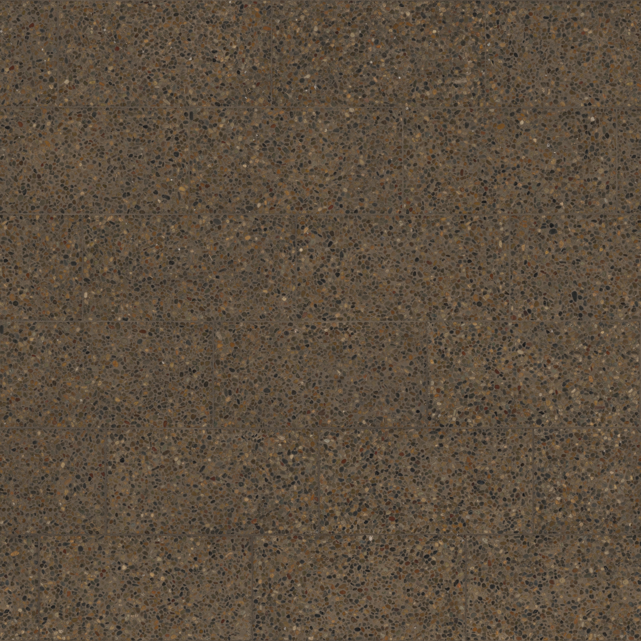 Pebble Embedded Pavement