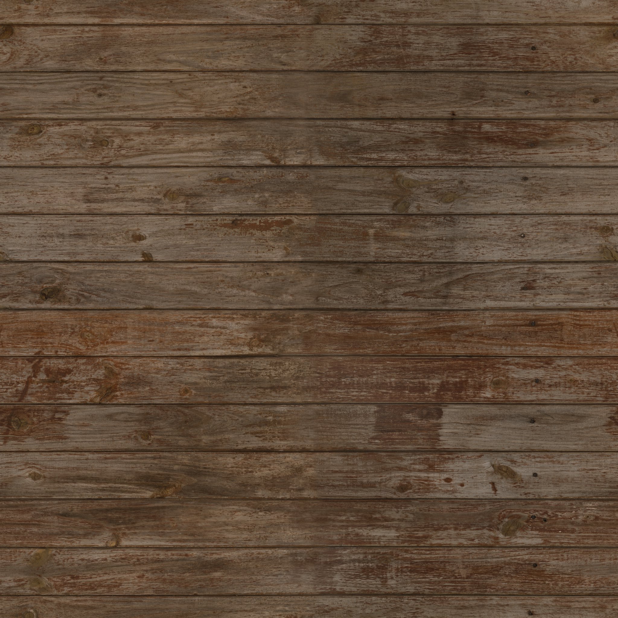 Weathered Brown Planks
