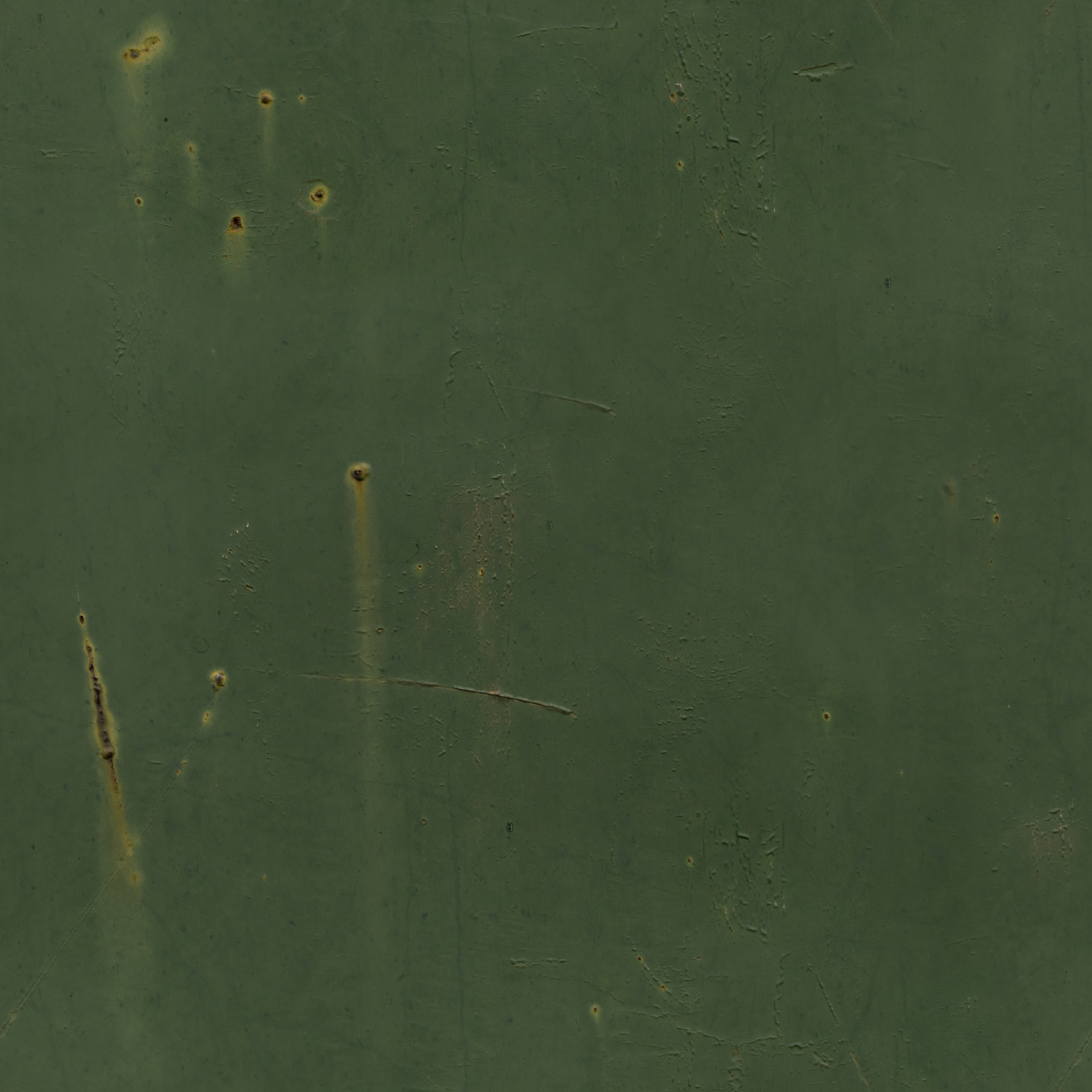 Green Metal Rust