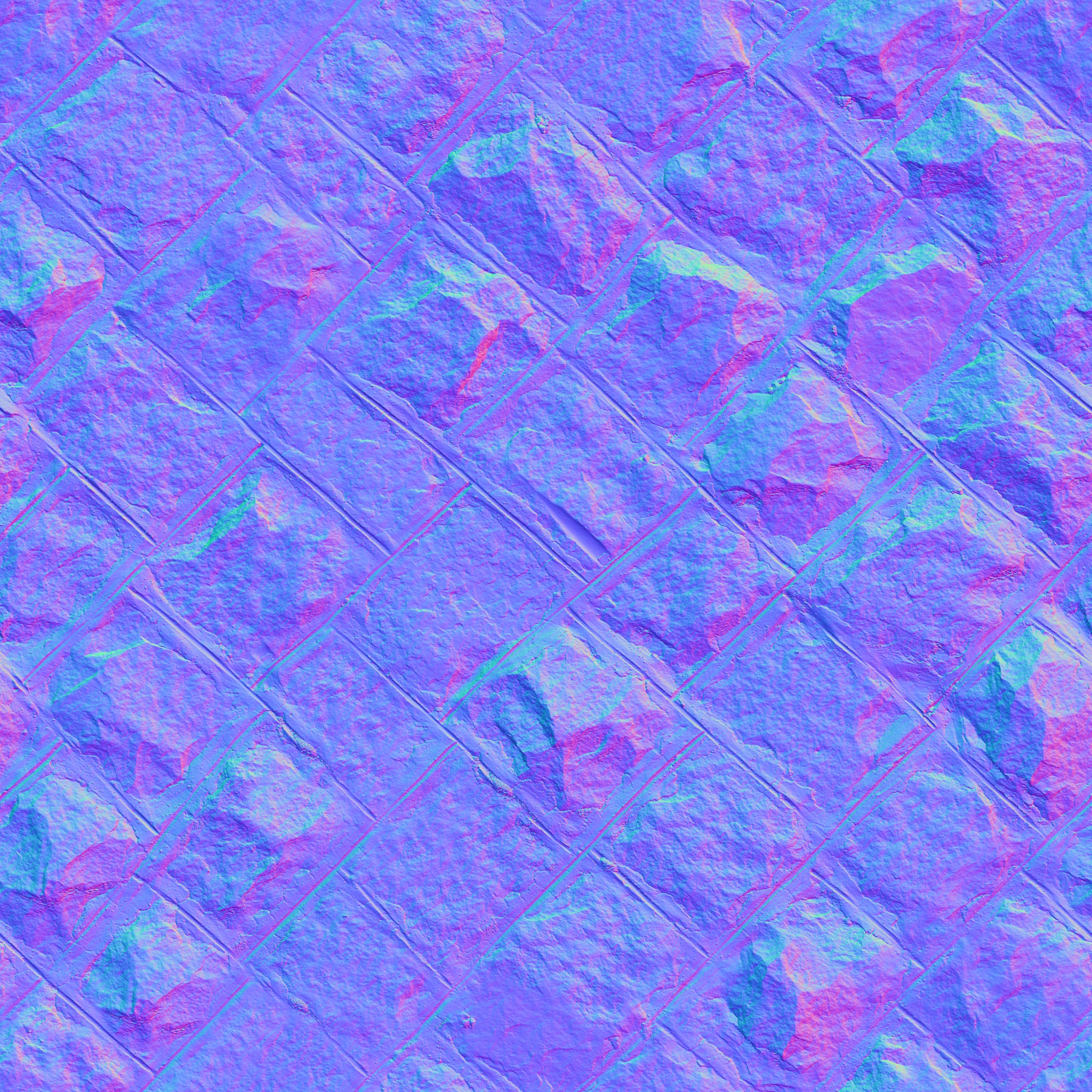 Concrete Block Wall 02 - Image 2