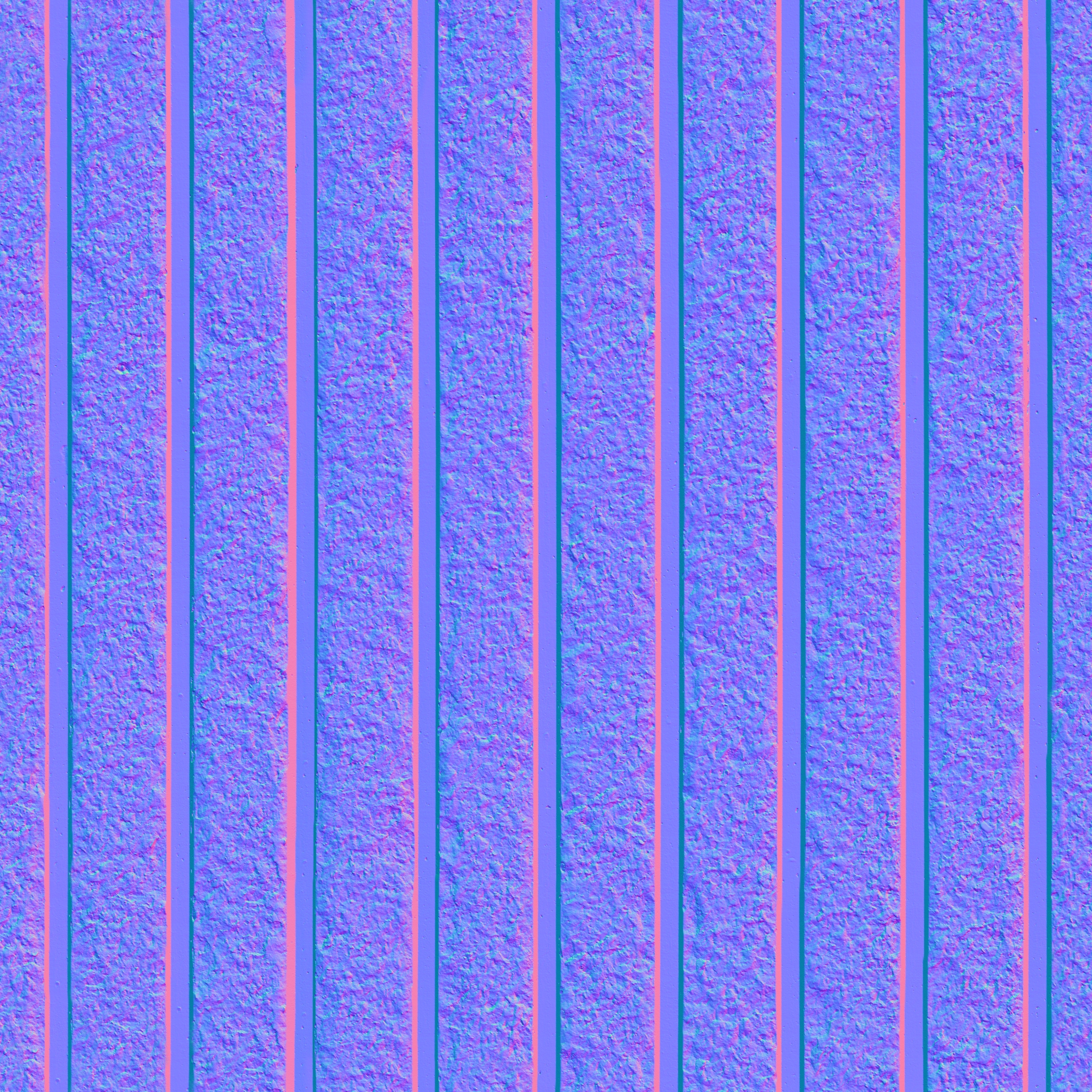 Ribbed Concrete Wall - Image 2