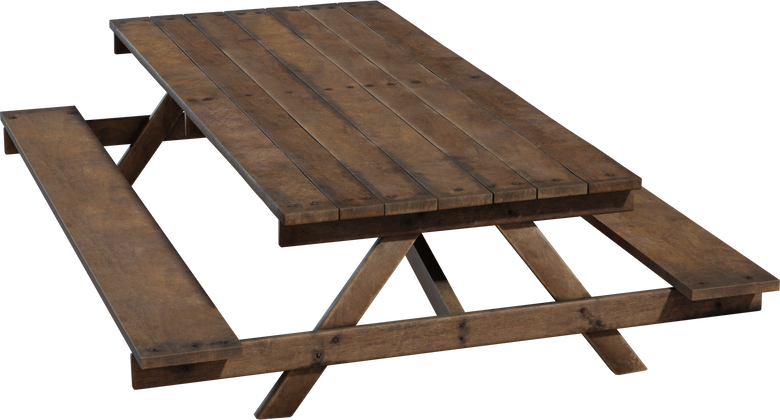 Wooden Picnic Table