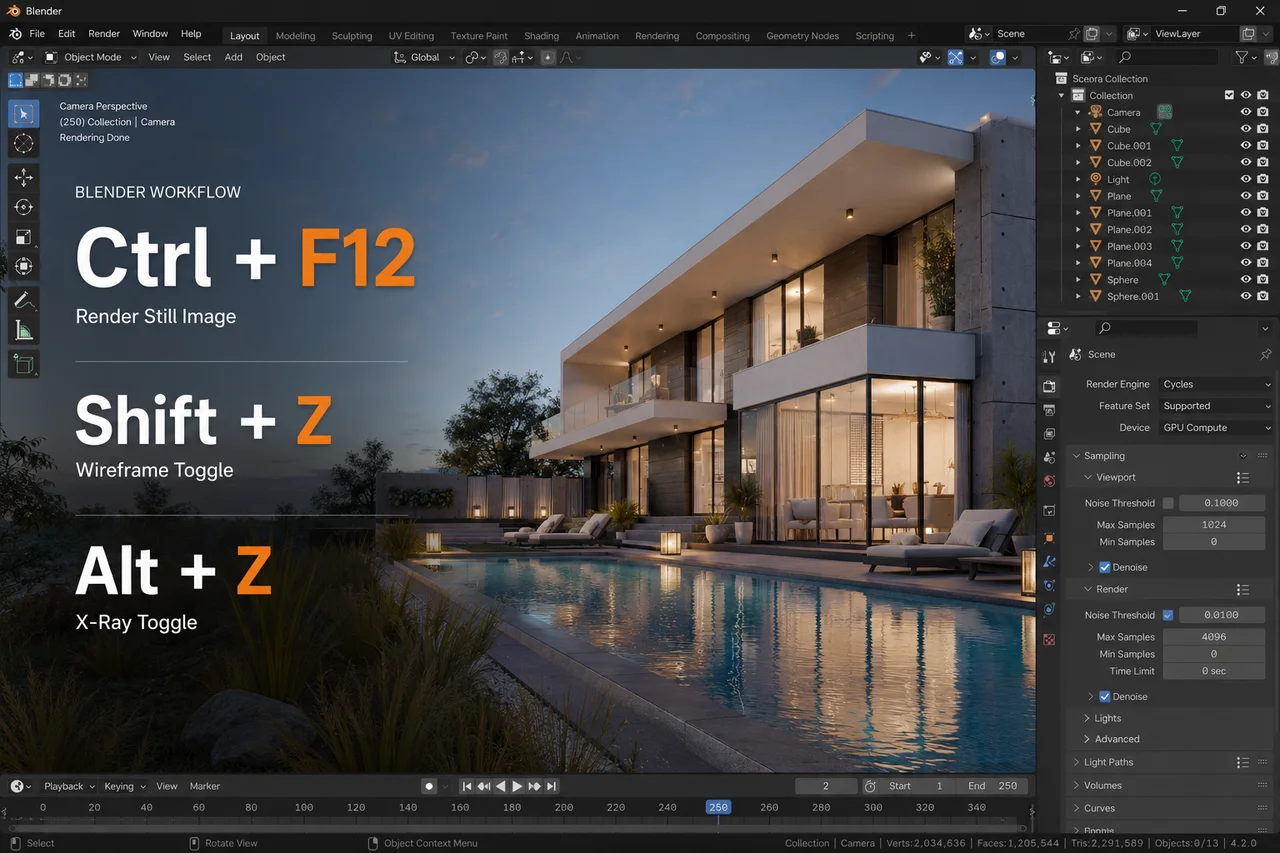 The Ultimate Blender Shortcut Reference Guide