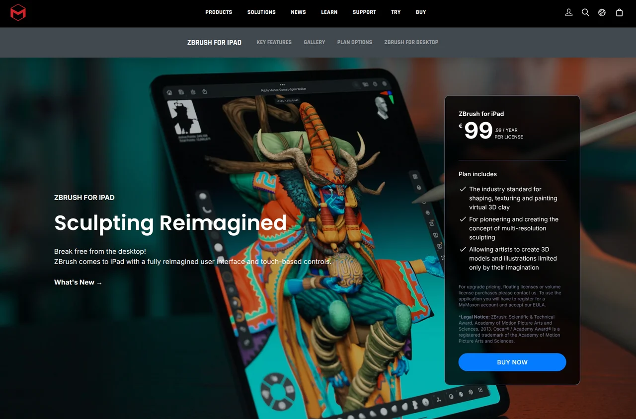 ZBrush’s Notoriously Weird UI Is Finally Getting Fixed